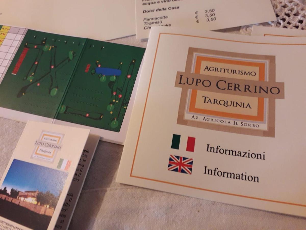 Agriturismo Lupo Cerrino Tarquinia Bagian luar foto
